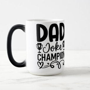 Mug Magic Champion de la farce papa Drôle cadeau de fête d