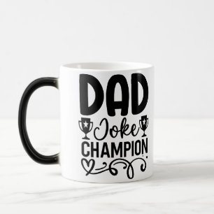 Mug Magic Champion de la farce papa Drôle cadeau de fête d
