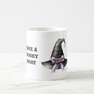 Mug Magic Chapeau de sorcière violet noir Yeux de sorcière H