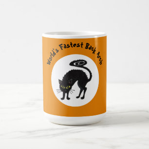 Mug Magic Chat Drôle,Chat Mignon,Mug Arche De Dos La Plus Ra