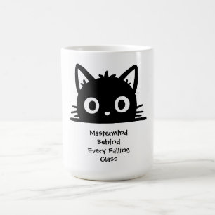 Mug Magic Chat Mignon, Chat Drôle, Chat Noir, Génie