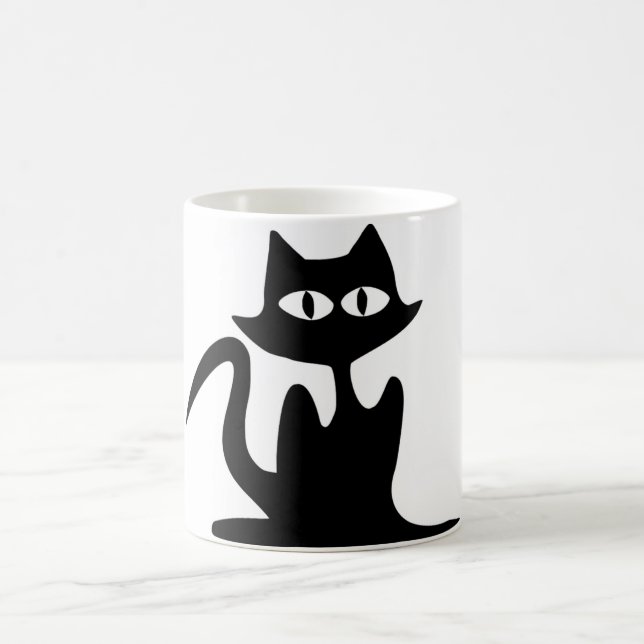 MUG MAGIC CHAT NOIR (Centre)