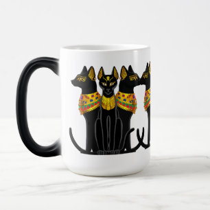 Mug Magic Chat noir pharaonique