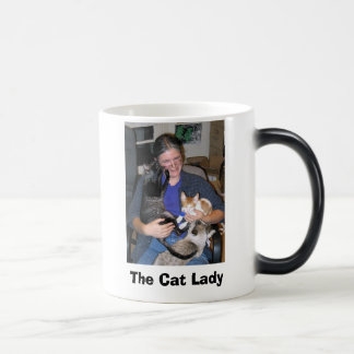 Mug Magic chat - smokey et verres, Madame de chat