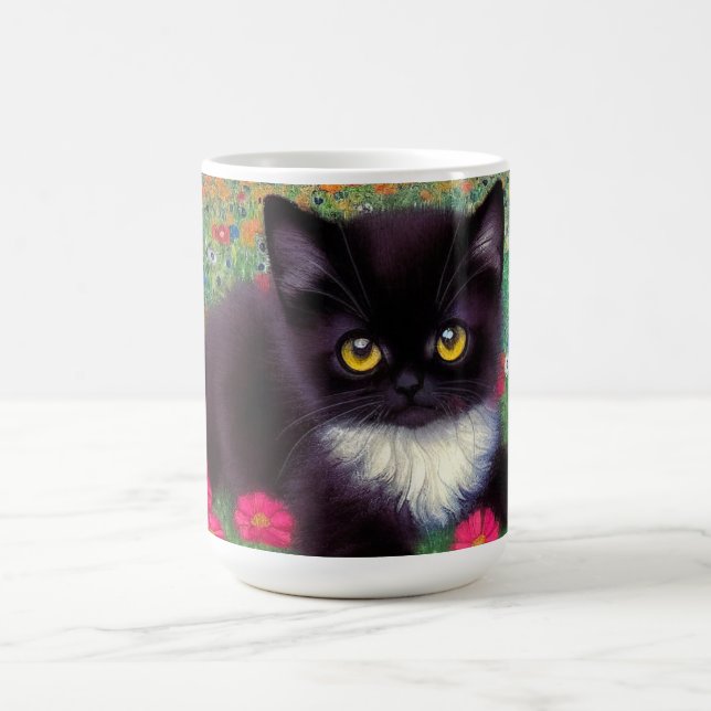 Mug Magic Chat smoking Gustav Klimt (Centre)