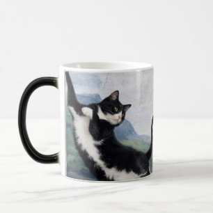 Mug Magic Chat smoking Touchant la Patte Divine