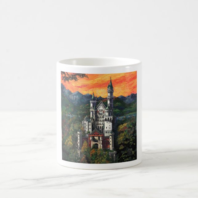 Mug Magic Château Schloss Neuschwanstein (Centre)