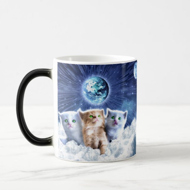 Mug Magic Chats dans le nuage (Gauche)