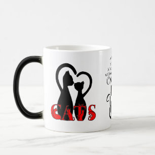 Mug Magic Chats en couple à la maison