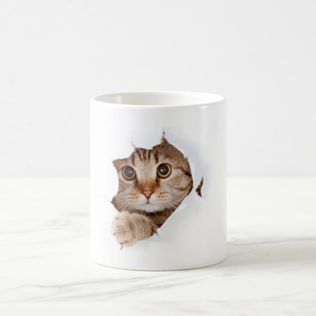 Mug Magic chatte à café de beauté - chatte grumpy (Centre)