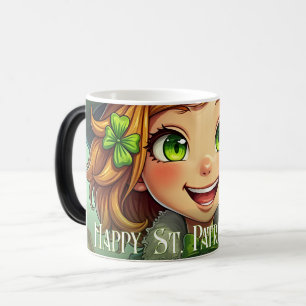 Mug Magic Cheerful Leprechaun - Saint Patrick's Day Lucky Ch