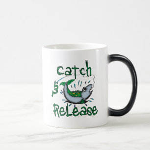 Mug Magic Chemises de pêche de capture et de déverrouillage