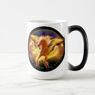 Mug Magic Cheval Pegasus "MENER AVEC LA LUMIÈRE"