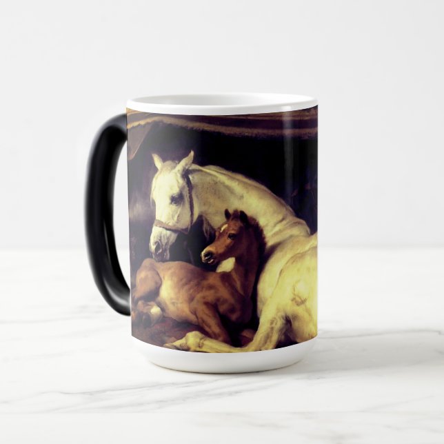 Mug Magic Chevaux d'atterrisseur (Devant gauche)