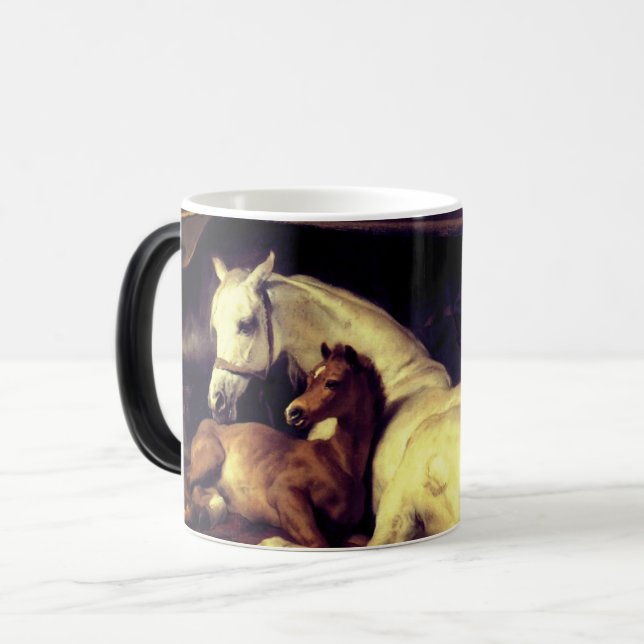 Mug Magic Chevaux d'atterrisseur (Devant gauche)