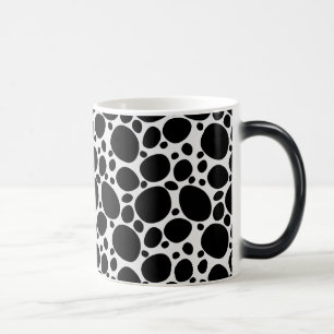 Mug Magic Chien dalmate animal noir et blanc Motif