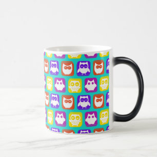 Mug Magic Chouette colorée Motif