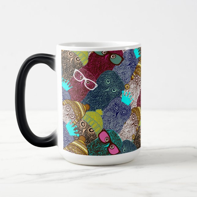Mug Magic Chouette dans la couronne (Gauche)