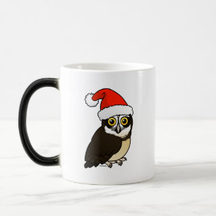 Mug Magic Chouette tachetée père Noël