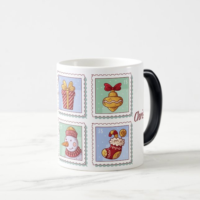 Mug Magic Christmas Mug, Cozy Sips Filled With Holiday Magic (Devant droit)