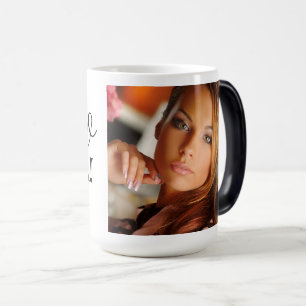 Mug Magic Ciao Bella ! Photo personnalisée