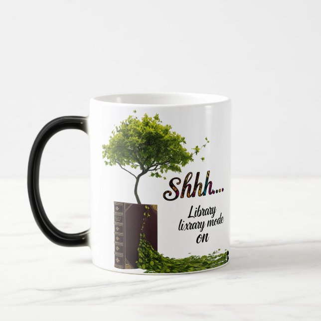 Mug Magic Cinematic Artistic Book Lover Gift (Gauche)