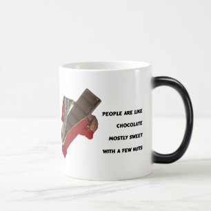 Mug Magic Citation au chocolat drôle