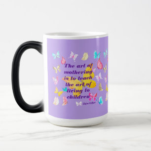 Mug Magic Citation de la fête des mères avec des papillons d