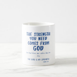 Mug Magic Citation de message inspirante et couplet biblique