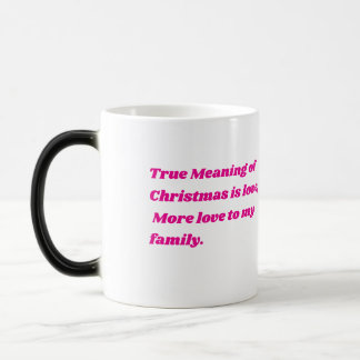 Mug Magic Citation de Noël inspirante