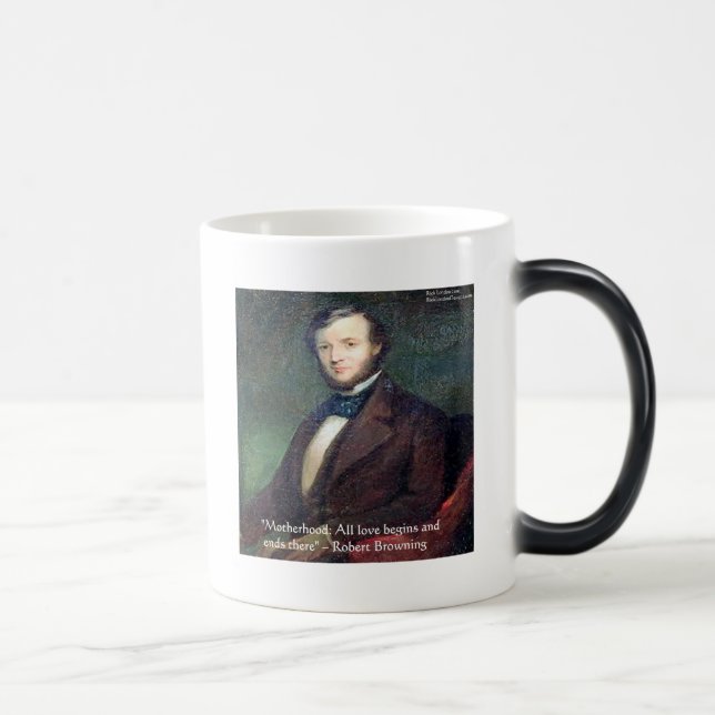 Mug Magic Citation de Robert Browning Motherhood (Droite)