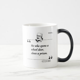 Mug Magic Citation de Victor Hugo pour l'ouverture de la por