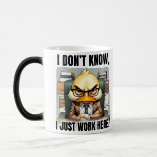 Mug Magic Citation drôle/sarcastique sur la vie de bureau