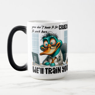 Mug Magic Citation drôle/sarcastique sur la vie de bureau