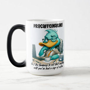 Mug Magic Citation drôle/sarcastique sur la vie de bureau - 