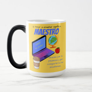 Mug Magic Citation maestro pour enseignant