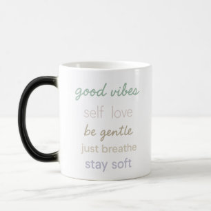 Mug Magic Citations positives Pastel - Good Vibes Self Love 