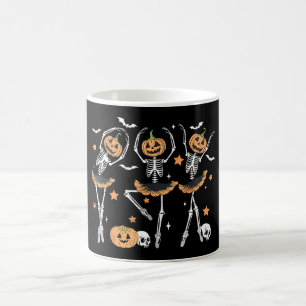 Mug Magic Citrouille de ballet Squelette effrayant Halloween