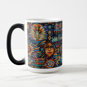 Mug Magic Cobalt enchantée "Tapisserie pré-colombienne" Ther