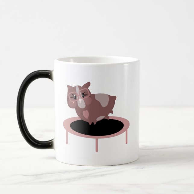 Mug Magic Cochons d'Inde mignons en train de faire de l'exer (Gauche)