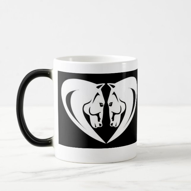Mug Magic coeur de cheval (Gauche)
