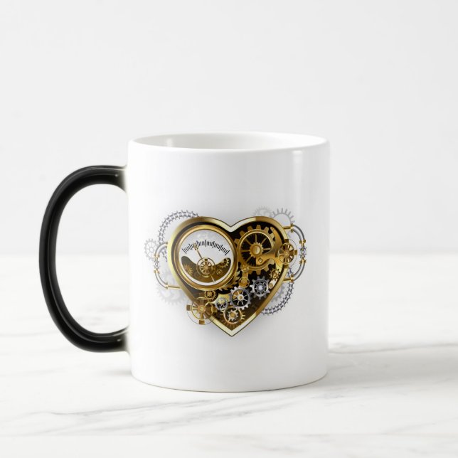 Mug Magic Coeur vapeur avec un manomètre (Gauche)