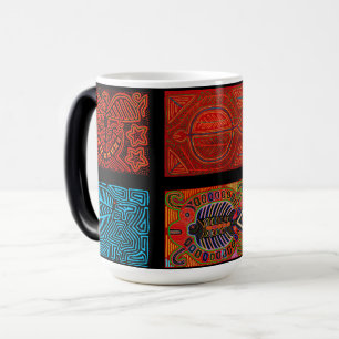 Mug Magic Collage de Kuna Indian Mola