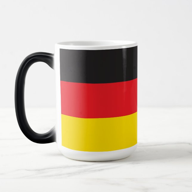Mug Magic Combinaison de 3 couleurs, Drapeau (Gauche)