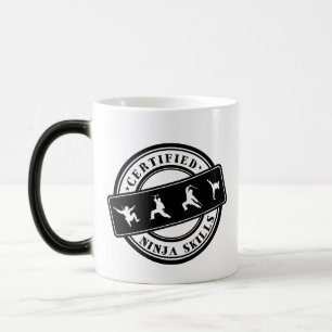 Mug Magic Compétences Ninja Certifiées par des Joueurs Amour