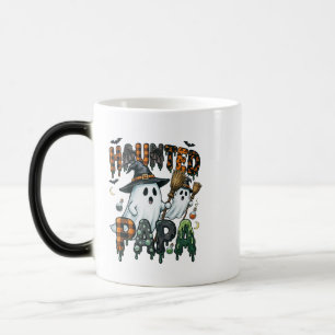 Mug Magic Conception de fantôme de Papa Halloween ensorcelé