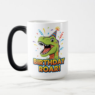 Mug Magic Conception de fête d'anniversaire de dinosaure mig