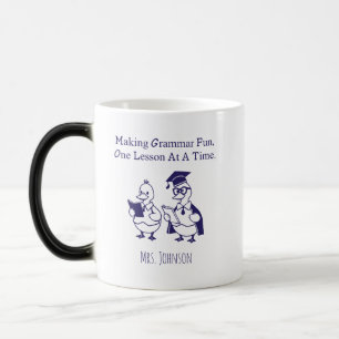 Mug Magic Conception de grammaire amusante une leçon à la fo