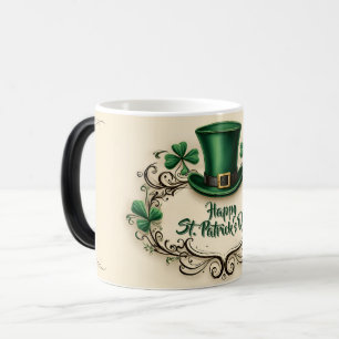 Mug Magic Conception de Shamrock pour la Saint-Patrick joyeu