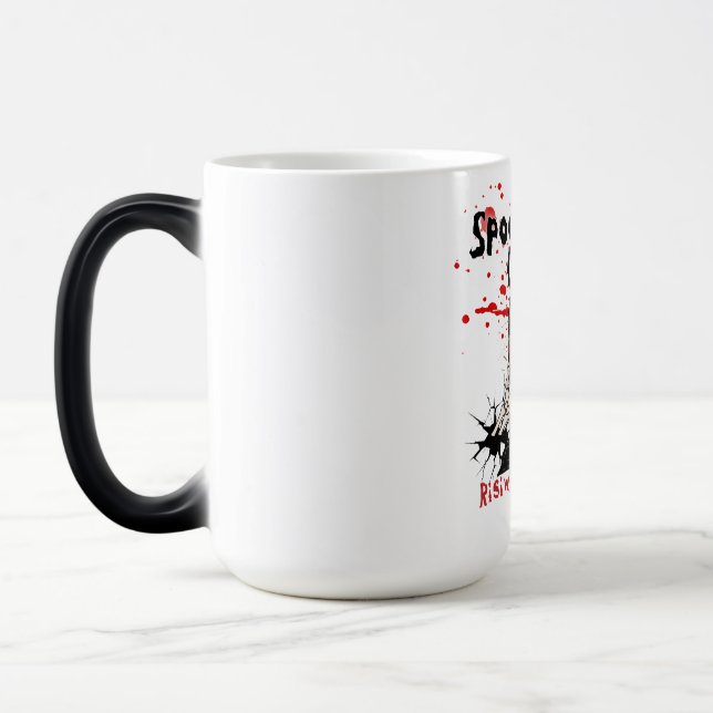 Mug Magic conception de T shirt Halloween (Gauche)